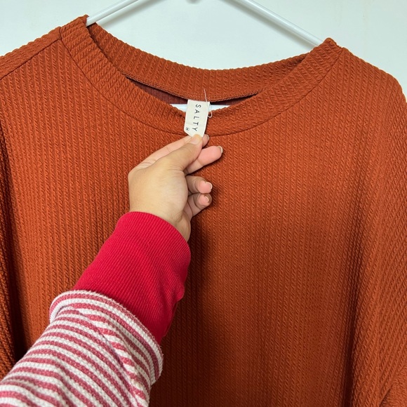 Worn once orange top from Salty. - Picture 2 of 3